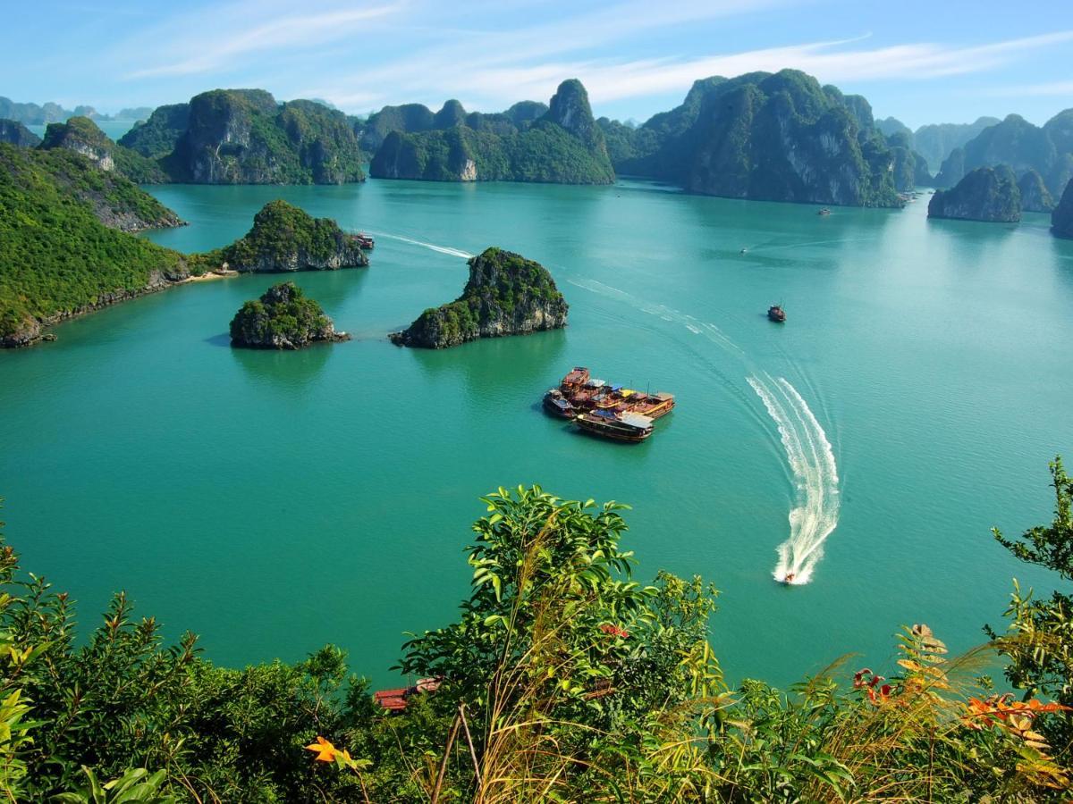 Bao Han Hotel Ha Long Bagian luar foto